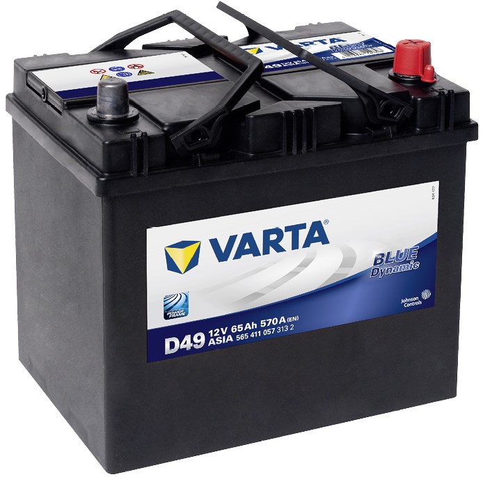 Аккумулятор Varta 565411057 12V 65Ah 570A (R+), Varta